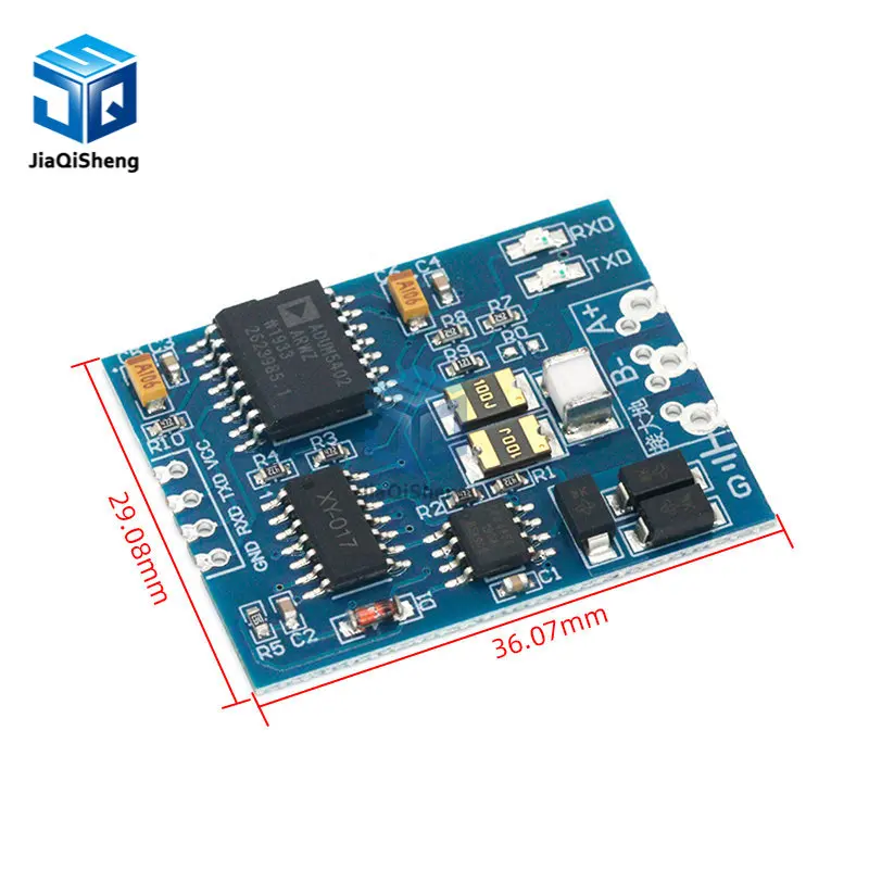 

TTL to RS485 Module RS485 Signal Converter 3V 5.5V Isolated Single Chip Serial Port UART Industrial Grade Module