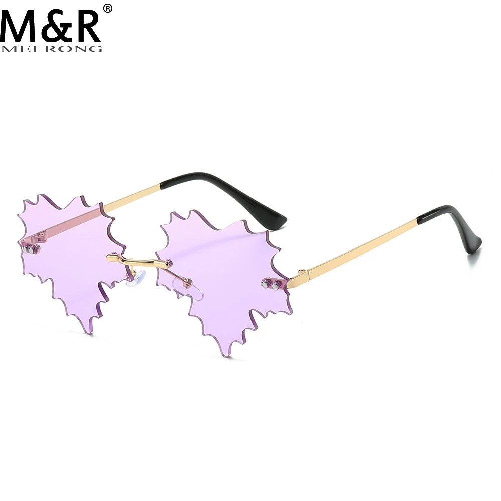 Новинка 2024 Женская безрамочная Солнцезащитная оправа с персонализированными