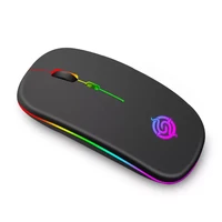 wireless mouse bluetooth 2 4g rgb rechargeable mouse wireless silent mause led backlit ergonomic game mouse for laptop pc