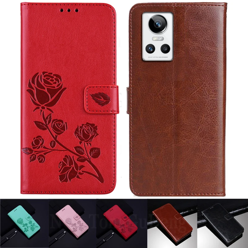 Кожаный чехол-книжка Realme GT Neo 3 с откидной крышкой для RealmeGT Neo3 RealmeGTNeo3 RMX3560 кожаные