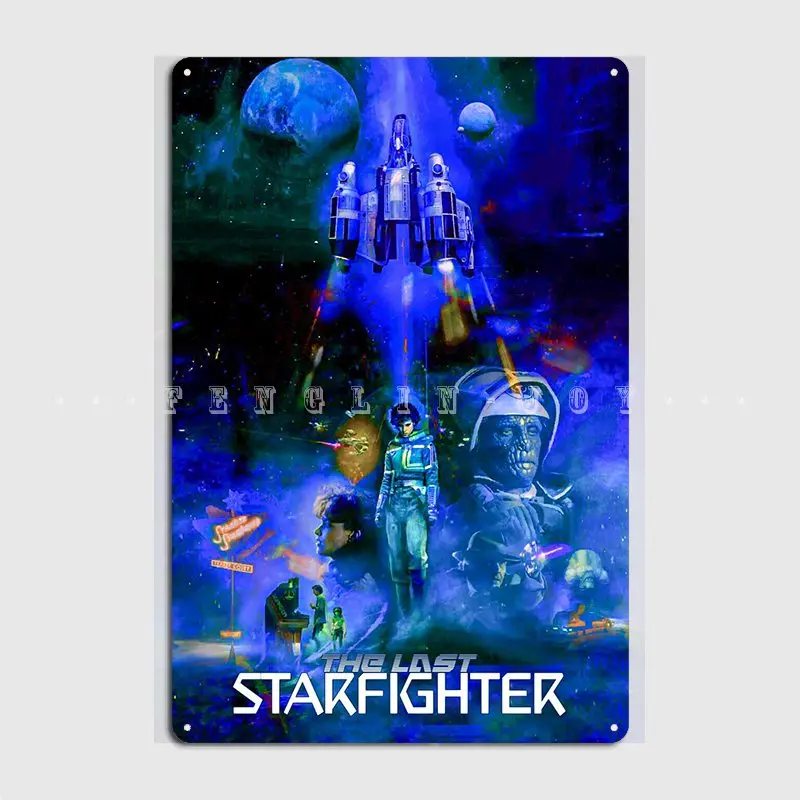 

Starfighter Ready Poster Metal Plaque Cinema Kitchen Club Bar Retro Poster Tin Sign Poster