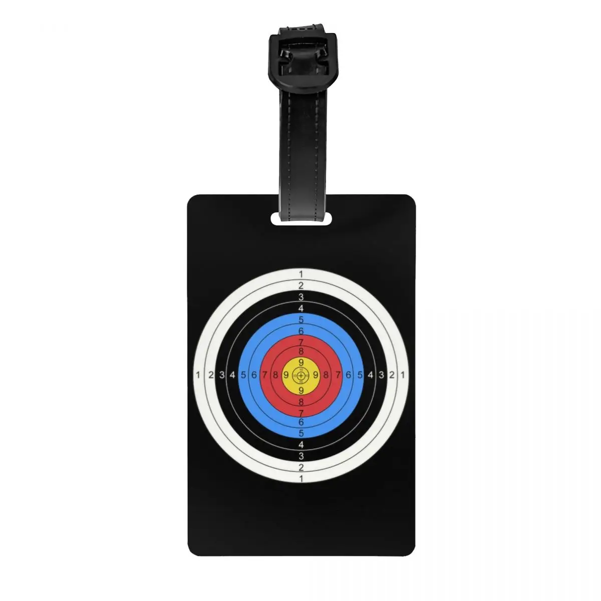 

Графическая бирка для багажа с карточкой для стрельбы из лука и ружья