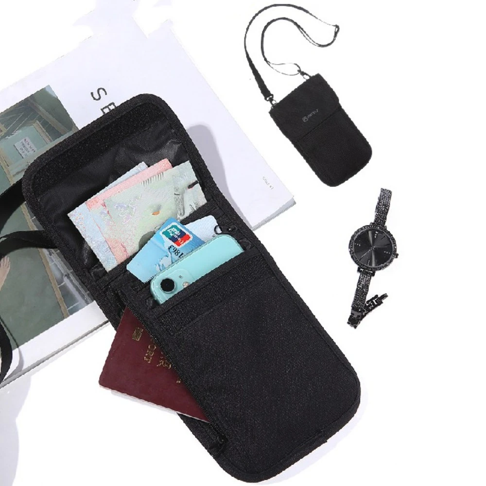 Дорожные аксессуары дорожный кошелек нейлоновый держатель для билетов паспорта