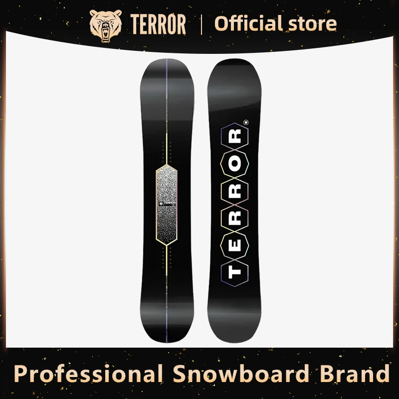 

TERROR TERROR SNOW Adult Snowboard Freestyle All-Mountain Board Men Women Professional Carbon Fiber 142-163cm