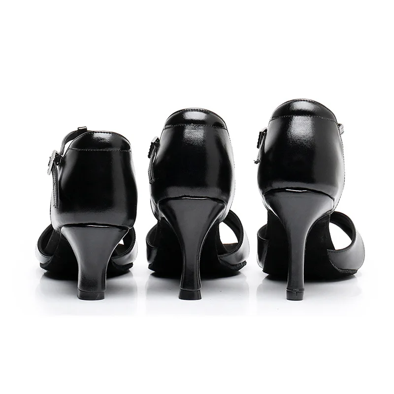 New Women Latin Dance Shoes Tango Salsa Sandals Dancing Shoes Ladies High Heel Soft Bottom Dance Shoes For Ladies Girl Wholesale