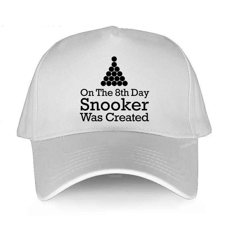 

New arrival Men's many color Baseball Caps ON THE 8TH DAY SNOOKER WAS CREATED Women hip hop style cap teens outdoor casual hat