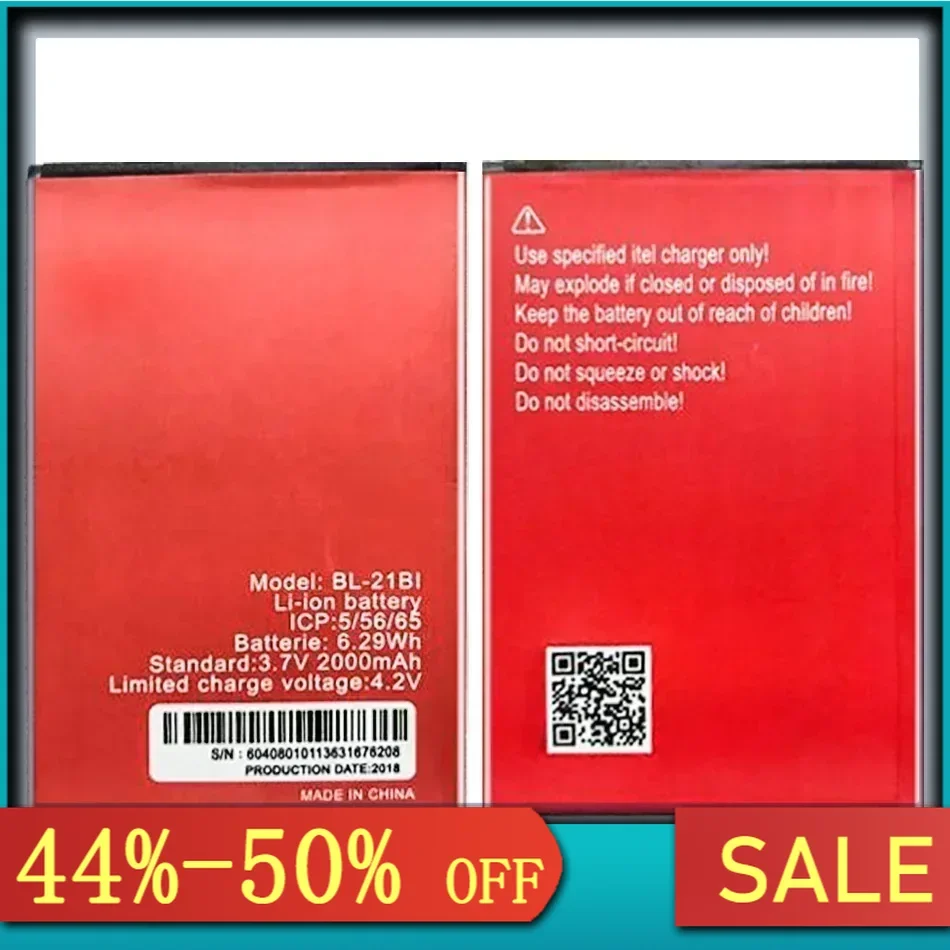 Аккумулятор мобильного телефона для ITEL BL-21BI BL-20HI BL-24EI BL-25BI