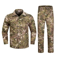 camouflage tactical bdu set men multicam camo airsoft sniper training clothing army military combat uniform suit hunting clothes