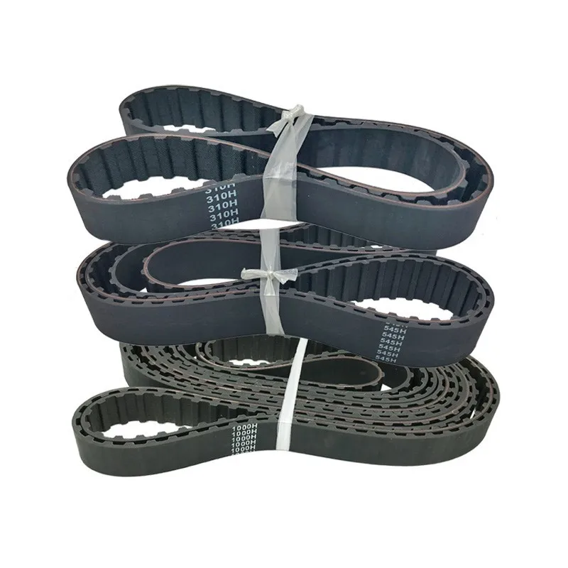 

1PC 420H Industrial Black Rubber Timing Belt 25mm Width