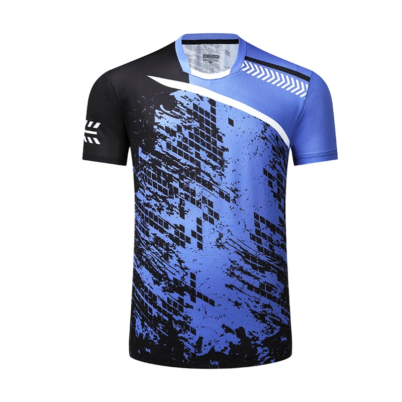 

Tennis Shirt for Men Clothing Men's Sport T-Shirt Oversized Badminton Tee Shirt Fashion Summer Run Tops Quick-dry Short Sleeve