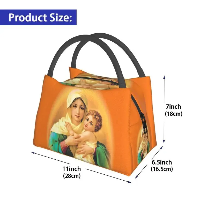 Изолированные сумки для обеда Богомаха Шэнсента школы офиса Девы Марии