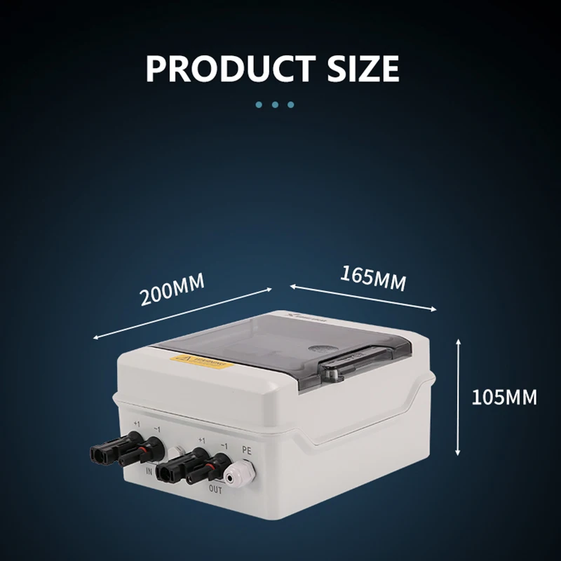 XIONGI Солнечная фотоэлектрическая объединительная коробка с молниезащитой 1-1-600 В