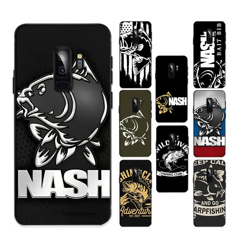 

RuiCaiCa Nash Fishing Phone Case For Samsung Galaxy S 20lite S21 S21ULTRA s20 s20plus for samsung S 21plus 20UlTRA capa
