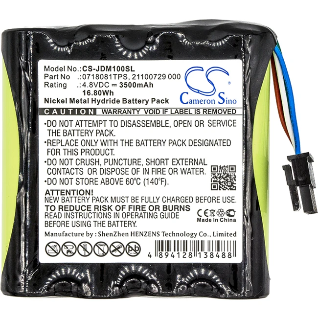 

Cameron Sino 3500mAh Battery For JDSU Smartclass E1 2M VDSL ADSL TPS 0718081TPS 21100729 000
