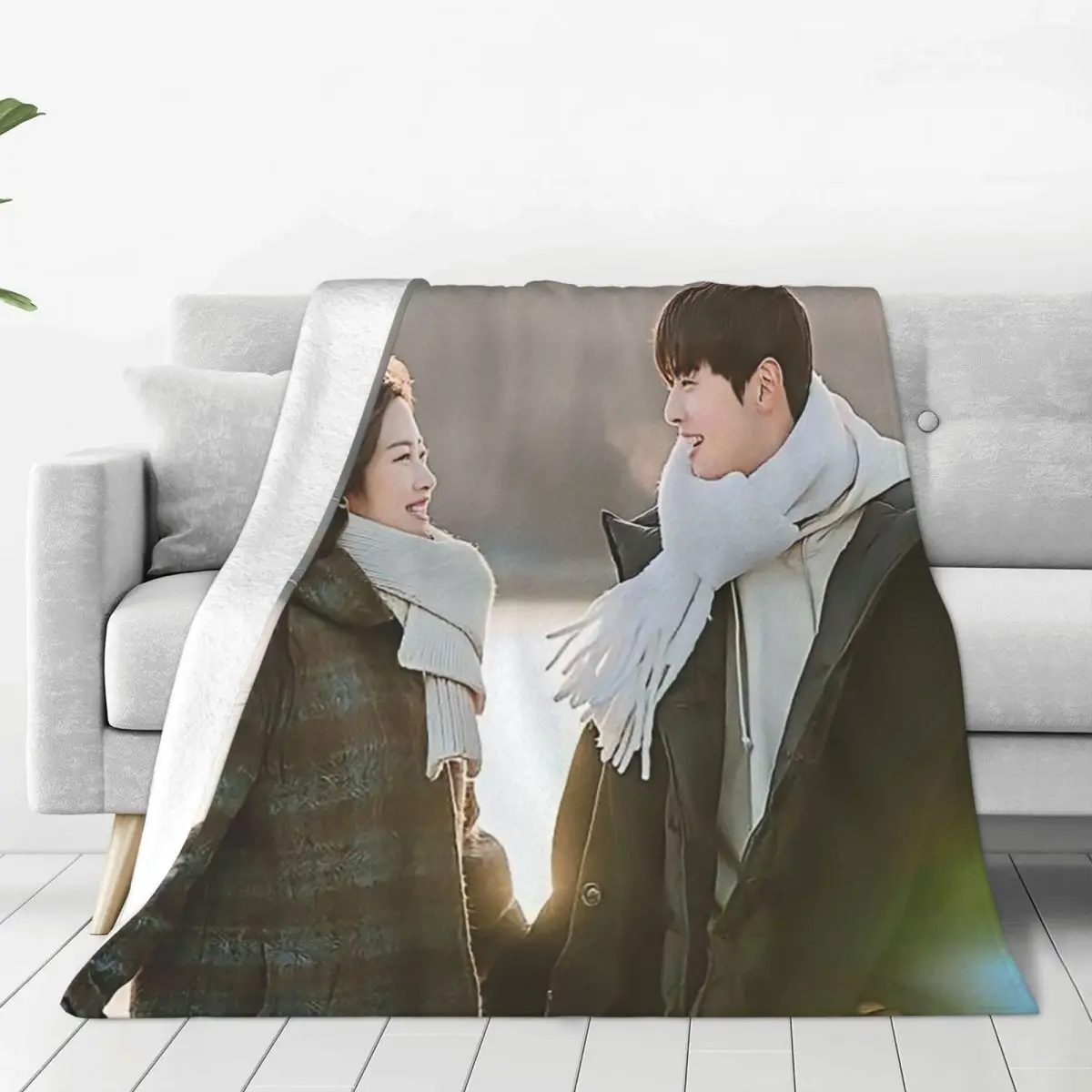 Фланелевые одеяла серии True Beauty ча-эвву Мун молодежное одеяло для постельного