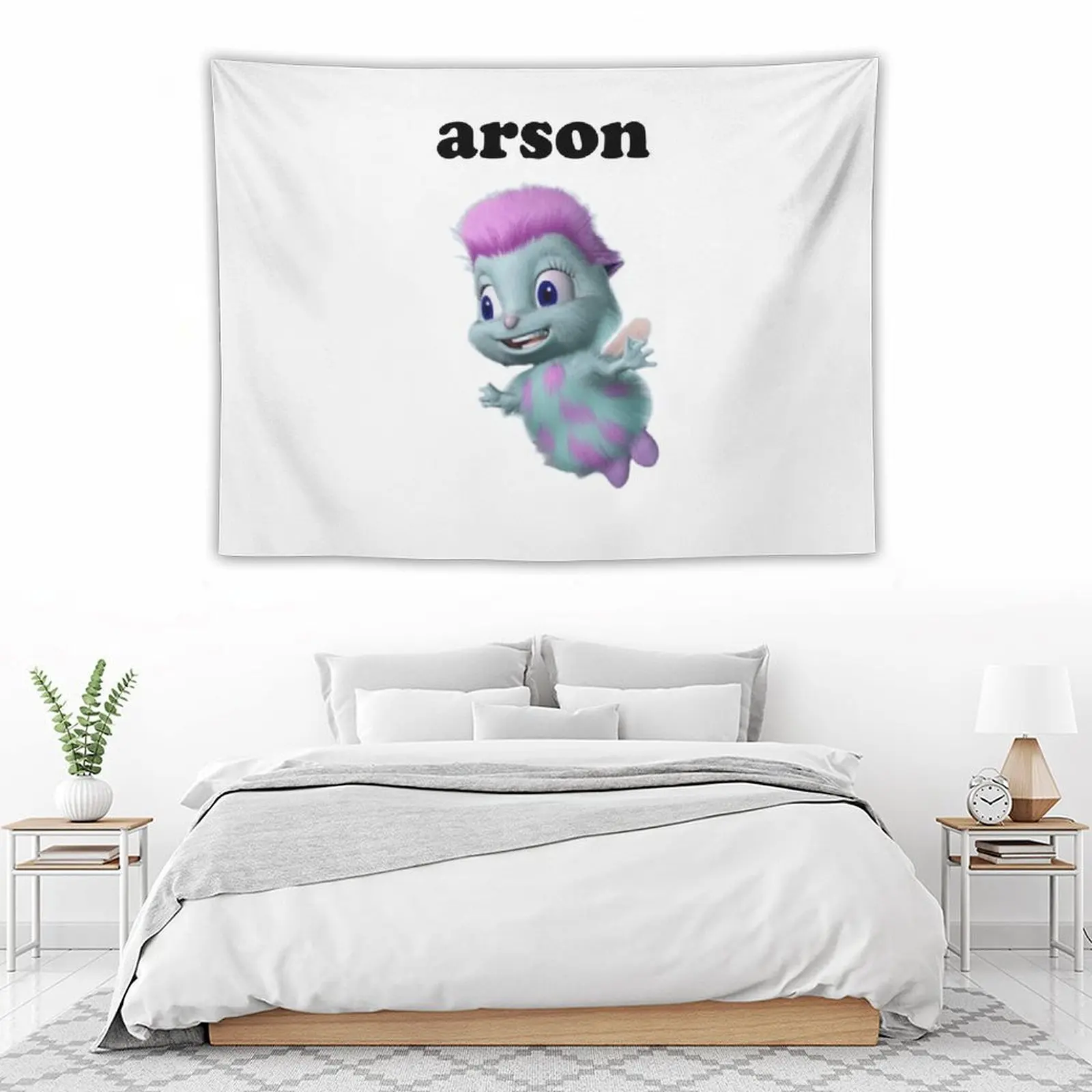 Bibble Arson Meme Fairytopia Гобелен Декоративная настенная роспись Домашние украшения