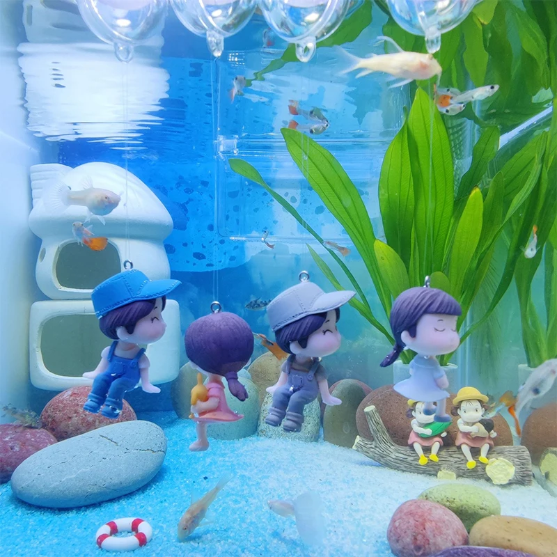 

1 пара, декоративные подвески для аквариума