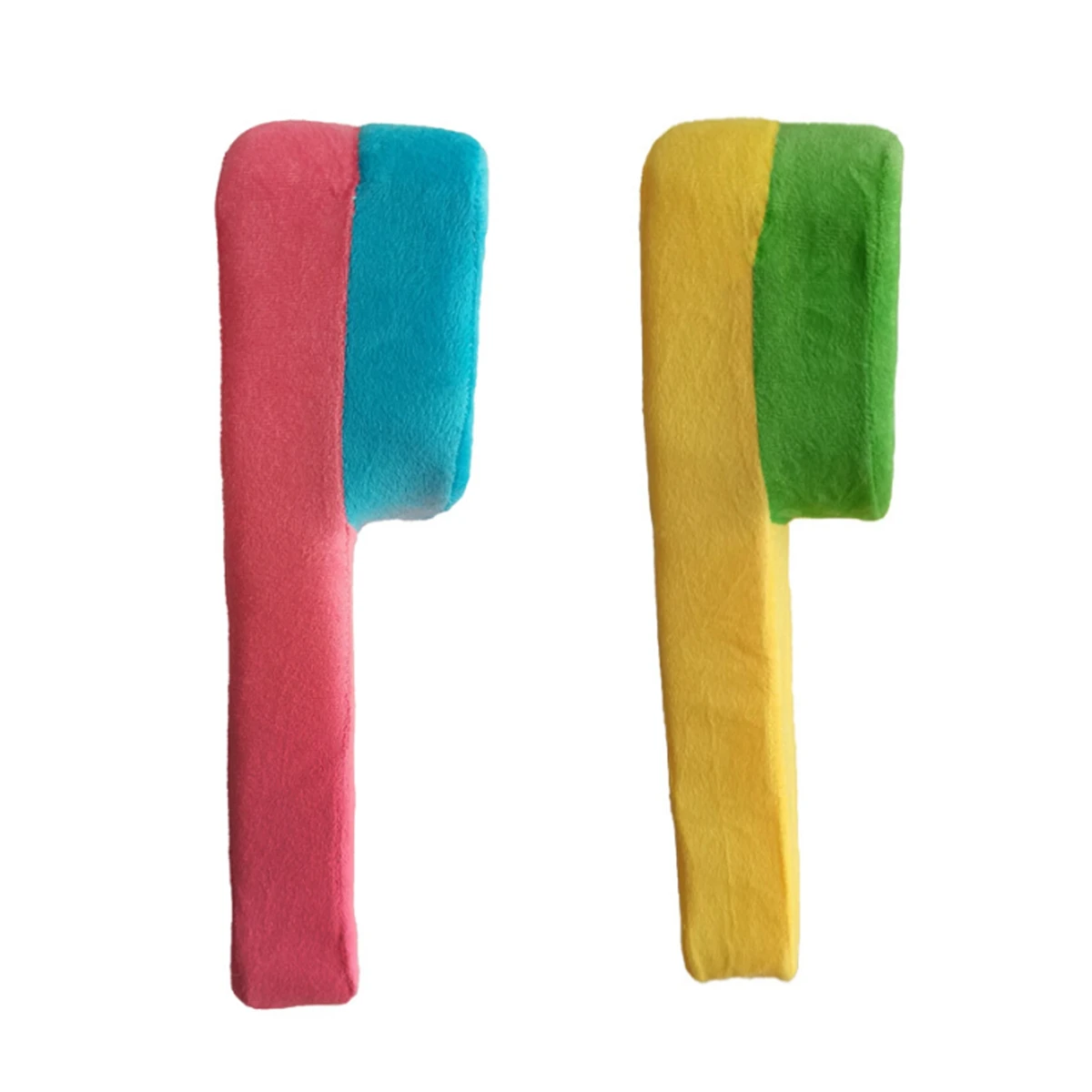 

2 Pieces of Toothbrush Props for Children's Photography Kindergarten Tooth Brushing Show Tooth Battle Big Toothbrush