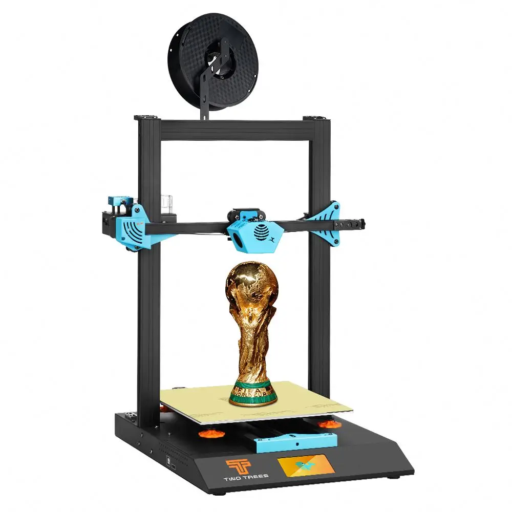 

Factory Powerful function Blu-5 3d printer machines Easy to printing and Affordable Full metal 3d printer