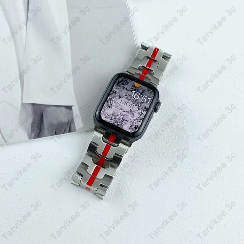 Stainless Steel Strap for Correa Apple Watch Series 8 ultra 49mm 45mm Bracelet Metal Band for Iwatch 7 6 5 4 44mm 40mm Watchband