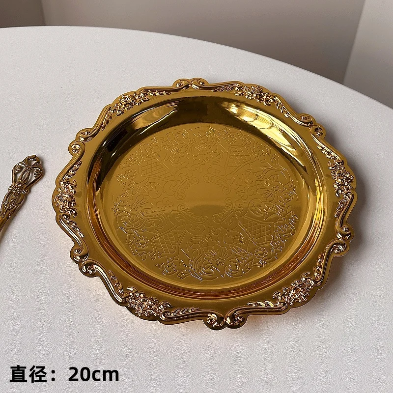 

Серебряный поднос из нержавеющей стали