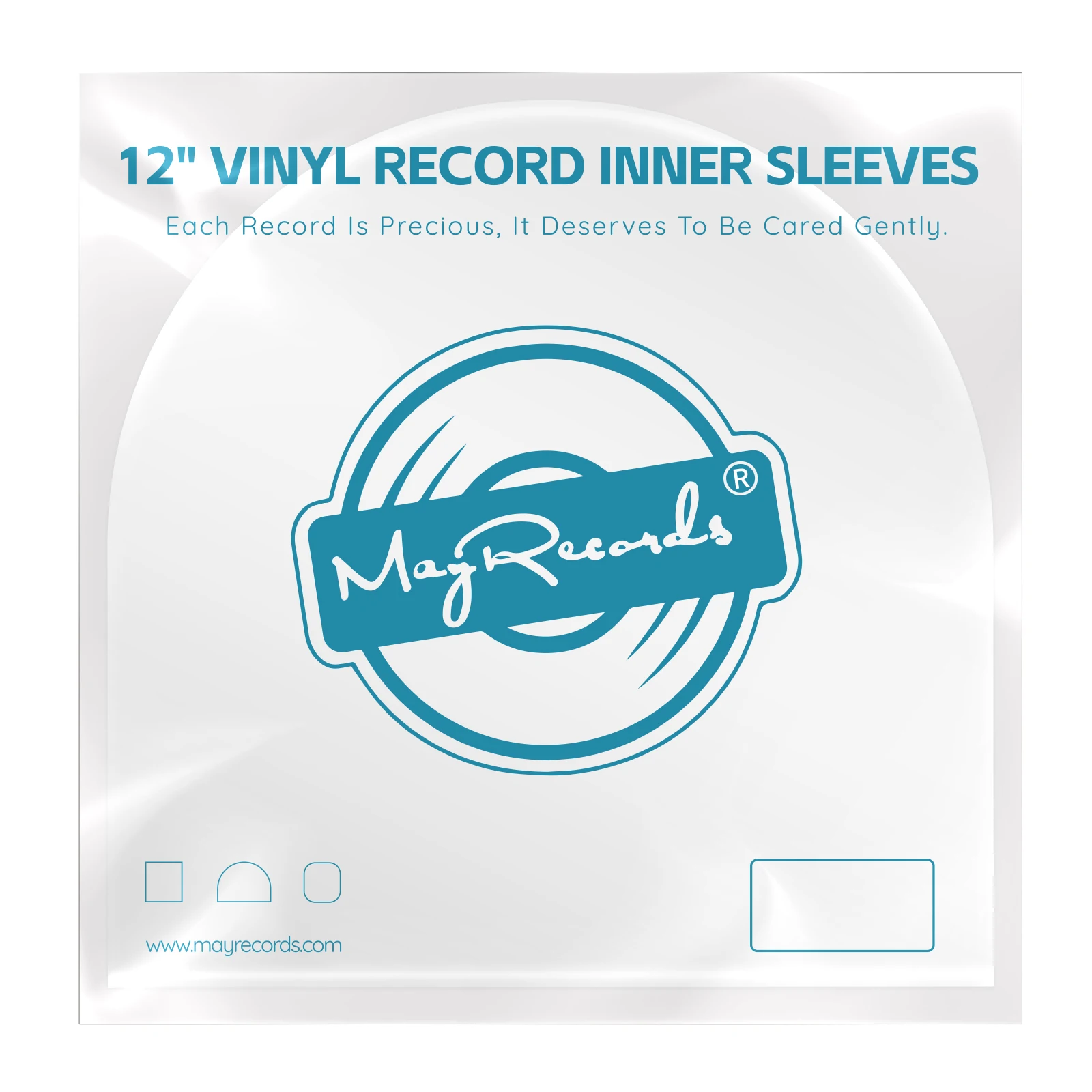 Прозрачные антистатические пластиковые пакеты 25 шт. внутренние рукава для