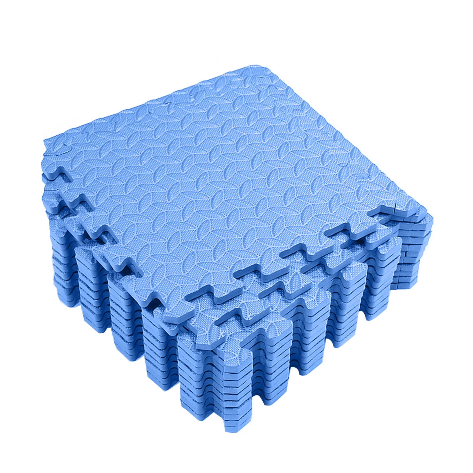 

12pcs Portable Interlocking Cushion Shock Absorbing Home Gym EVA Foam Workout Protective Exercise Floor Mat Tiles Anti Slip