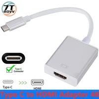 type c to hdmi cable usb 3 1 to hdmi compatible 4k adapter for macbook samsung galaxy s9s8 huawei usb c cable type c to hdmi