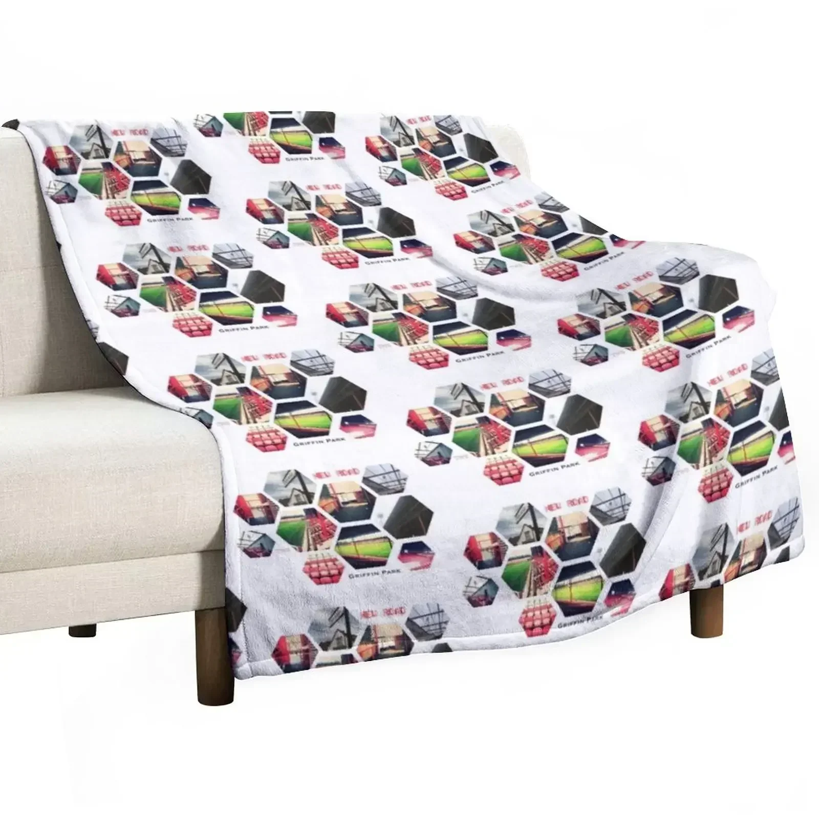 Одеяло New Road Griffin Park TW8 лохматое роскошное утолщенное красивое одеяло и пледы