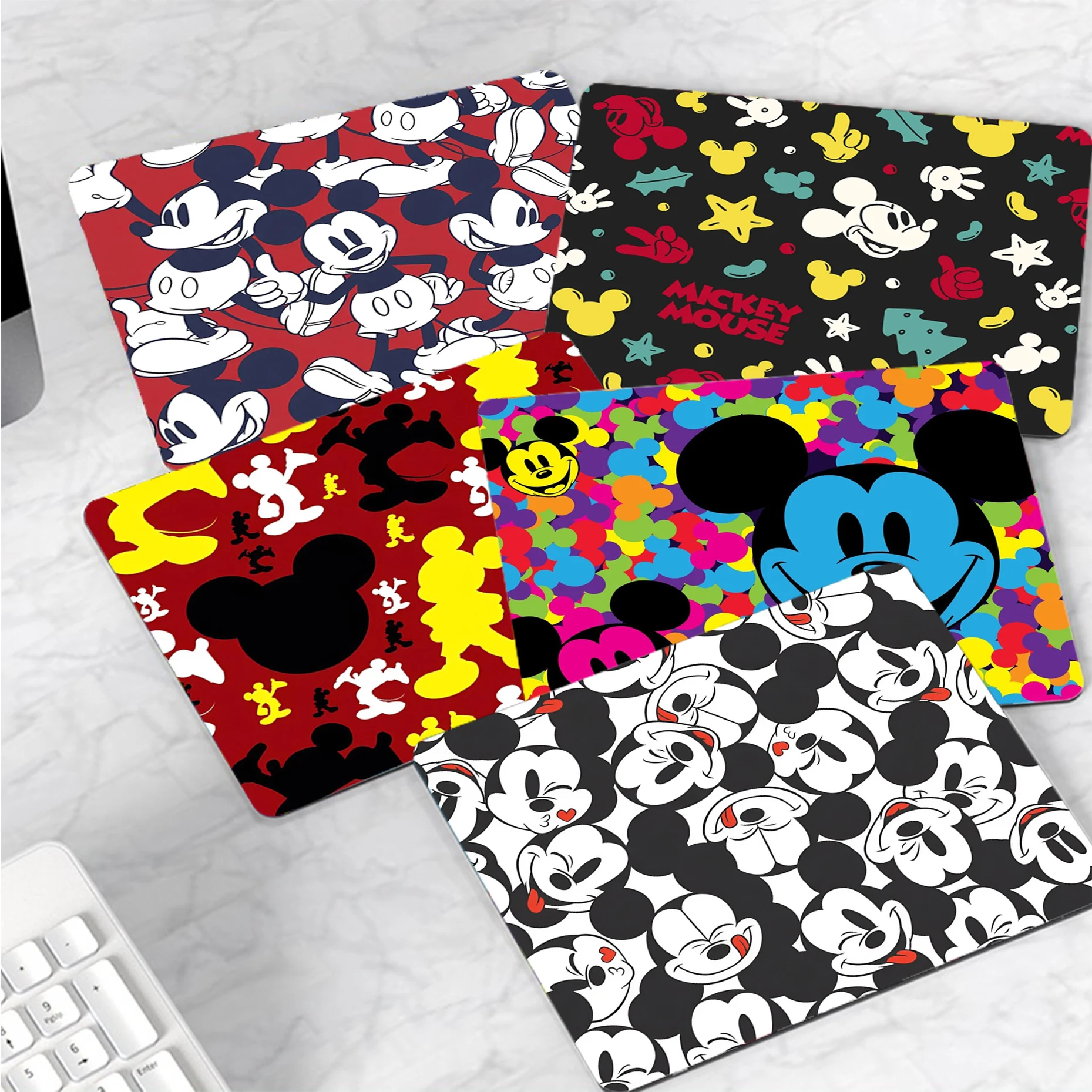 

Disney Mickey Mouse Custom Skin Office Computer Desk Mat Table Keyboard Big Mouse Pad Laptop Cushion Non-slip for PC Desk Pad