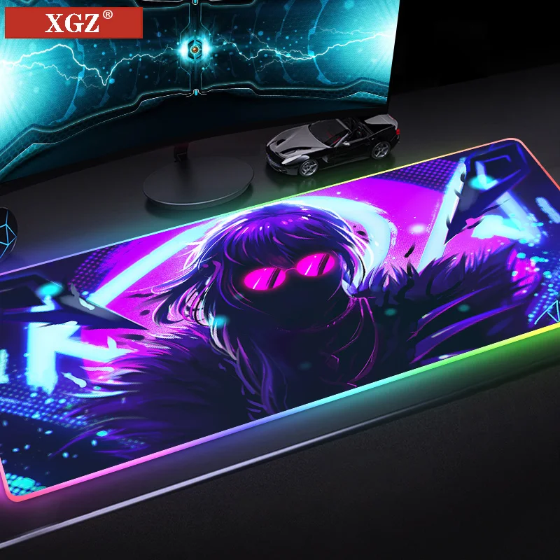 

XGZ поддерживает игровые аксессуары Xxl мышь, игровой Настольный коврик для мыши для компьютера RGB, коврик для мыши для геймеров с подсветкой ПК