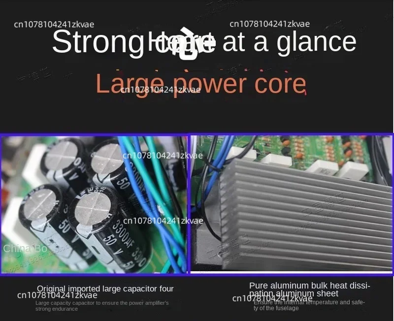 5-канальный усилитель мощности для дома высокомощный профессиональный караоке с