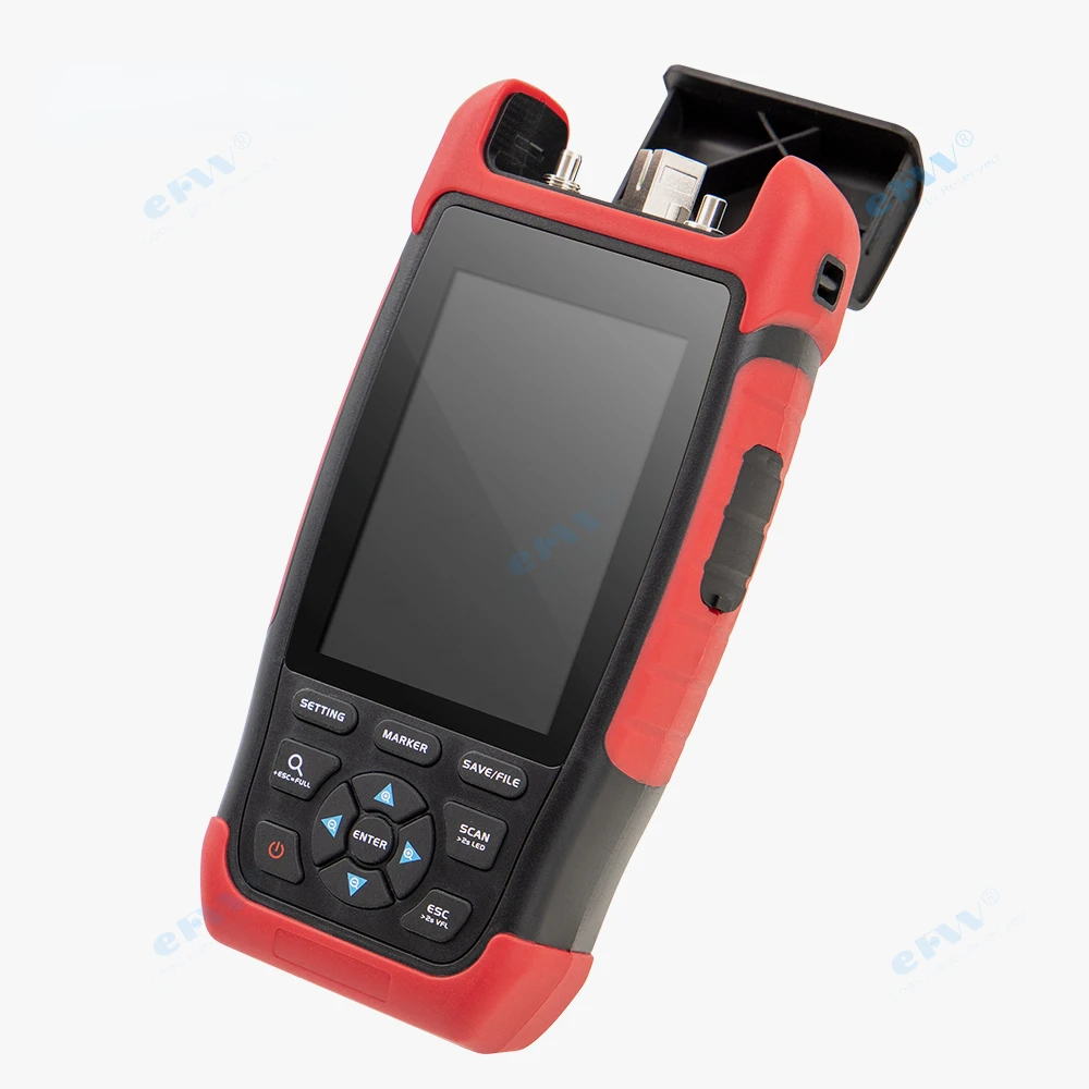 Умный волоконно-оптический рефлектометр FTTH 1310 нм Мини OTDR 8 функций VFL OPM OLS карта