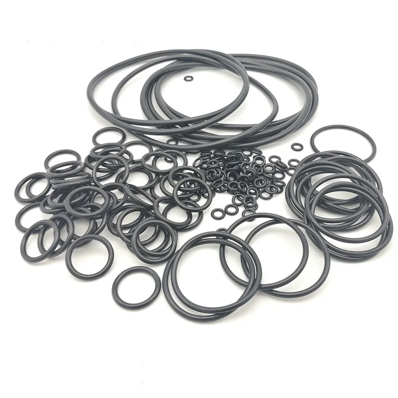 

NBR O Ring Seal Gasket Thickness CS 1 1.5 2 OD 4~50mm Nitrile Butadiene Rubber Spacer Oil Resistance Washer Round Shape