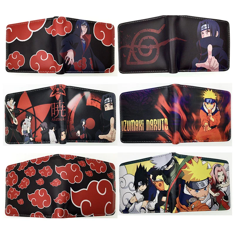 

Anime Naruto Wallet Cosplay Cartoon Purse Long Coin Purse Holder Money Clutch Wristlet Child Cover Organizer Wallet Card Holder