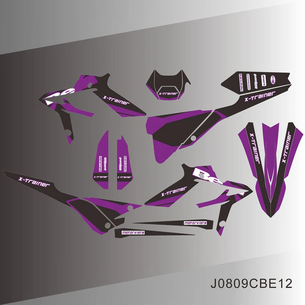 

Наклейки с полной графикой для мотоциклов BETA X TRAINER X-TRAINER XTRAINER 2020 2021 2022, фоновые наклейки J0809CBE