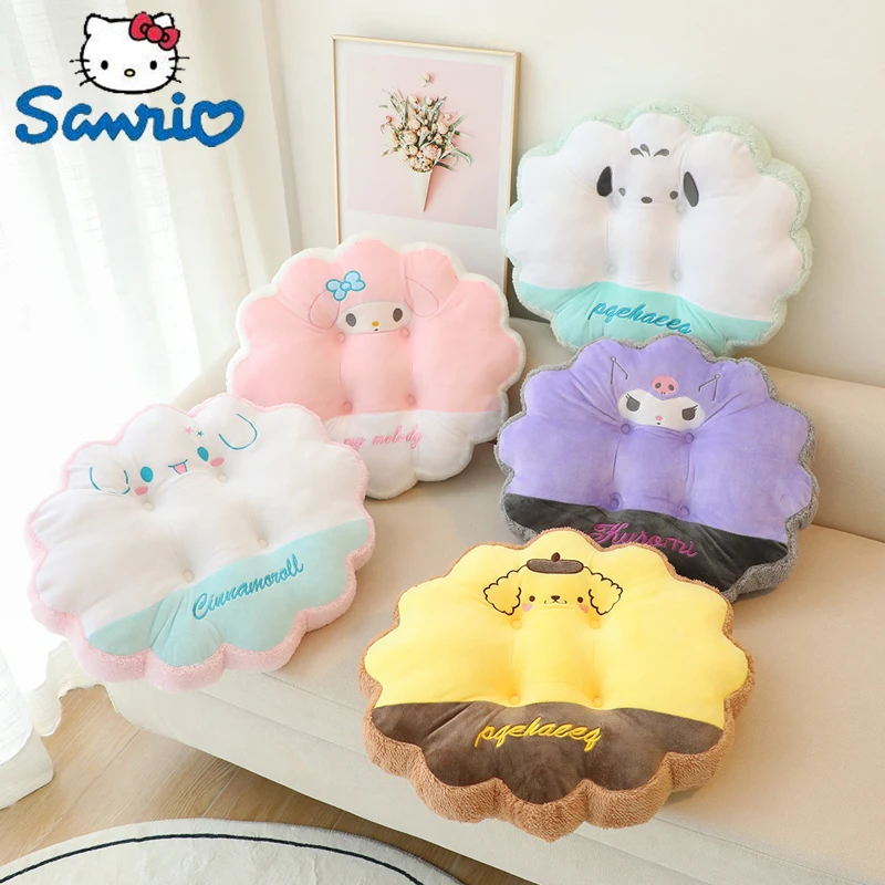 

Sanrio мультфильм плюшевая подушка Kawaii Cinnamoroll My Melody помпон пурин Kuromi почтовый плюшевый Подушка Детская игрушка Рождественский подарок