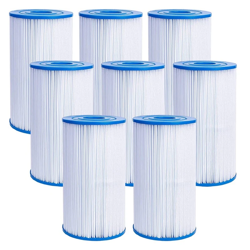 

8Pcs Type A Or C Replacement Filter Cartridge For Intex 29000E/59900E Pool Pump, Bestway, Summer Waves