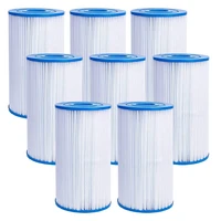 8pcs type a or c replacement filter cartridge for intex 29000e59900e pool pump bestway summer waves