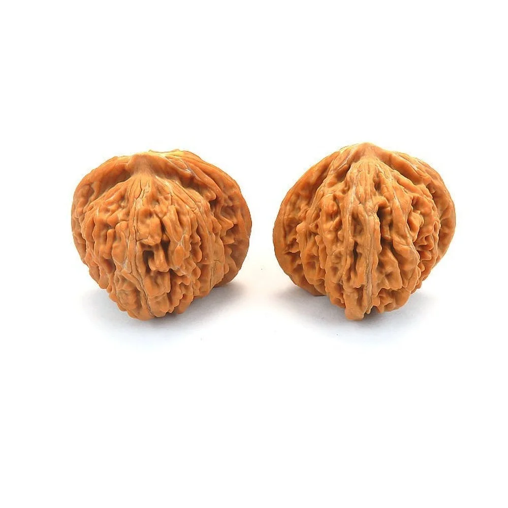 

1 Pair Fitness Handball Anti-Slip Lightweight Training Wild Walnut Health Ball for Elders Relaxation Therapy Chrome Hand Massage