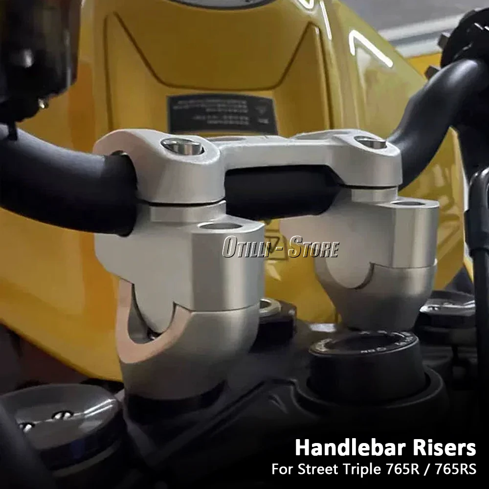 Для Street Triple 765RS STREET TRIPLE 765R 765 R RS мотоциклетные стояки на руль 30 мм алюминиевый