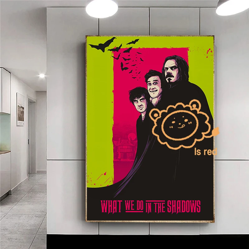 Плакат с изображением фильма ужасов