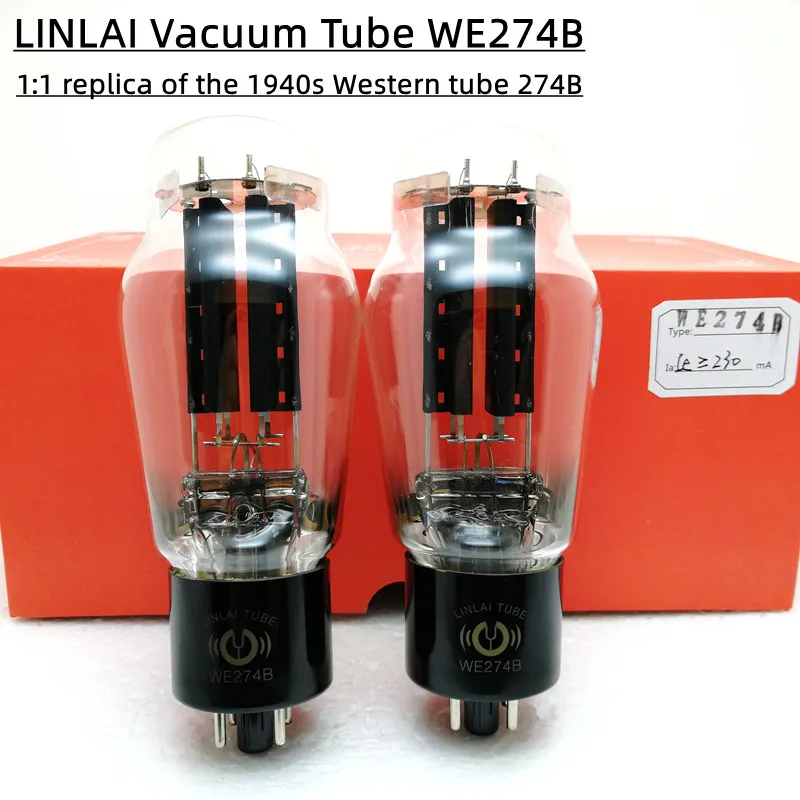

WE274B LINLAI вакуумная трубка заменяет 5U4G/5R4G/5Z3P/GZ34 электронная трубка заводское тестирование и соответствие
