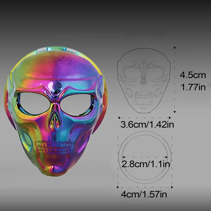 Череп Кнопка запуска Крышка Ретро кнопки двигателя и остановки зажигания