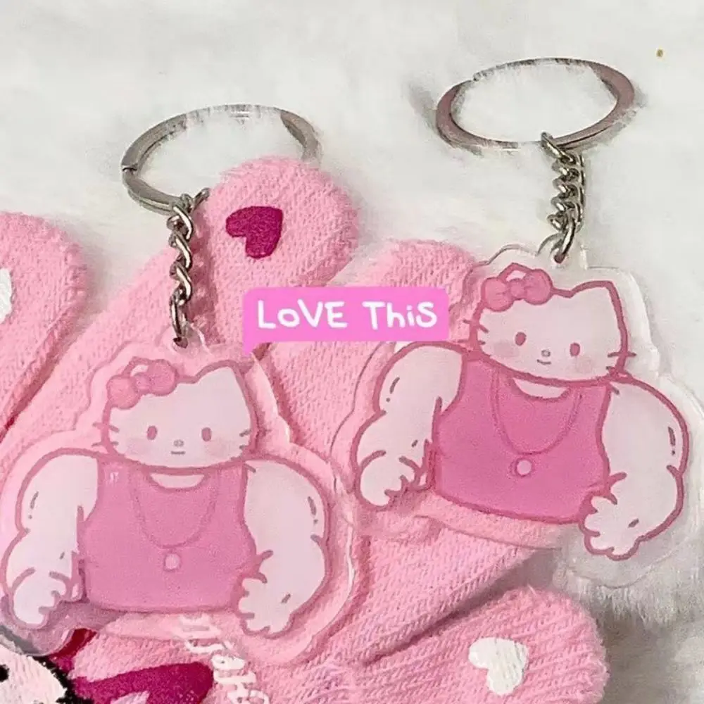 

Брелок для ключей с рисунком Hello Kitty для фитнеса
