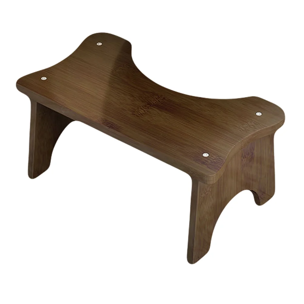 

Stool Wooden Toilet Step Footstool Foot Bathroom Potty Poop Home Folding Stable Wood Squatty Bed Squat Footrest Rest Sitting Spa