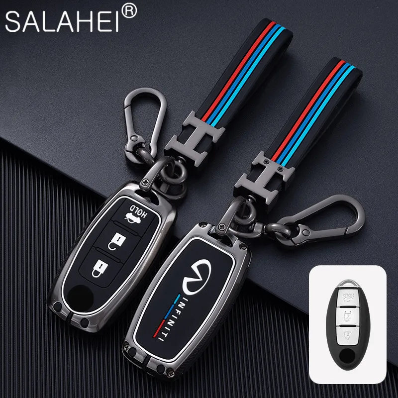 

Car Remote Key Case Cover Shell For Infiniti Q50 Q60 Q70 QX50 QX60 QX70 G25 FX JX35 FX25 FX35 EX35 FX37 Keychain Accessories