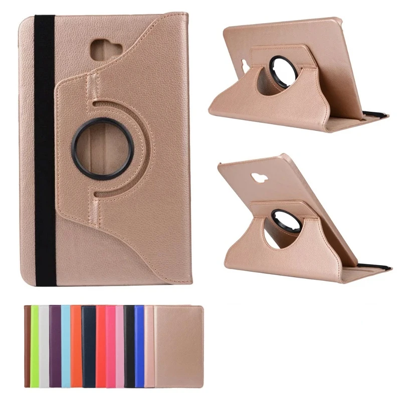 

Rotative PU Cover Case For Samsung Tab A6 2016 10.1" Tablet PC (Model: TB-X304F TB-X304N) Flip Protective Funda Auto Awake-Sleep