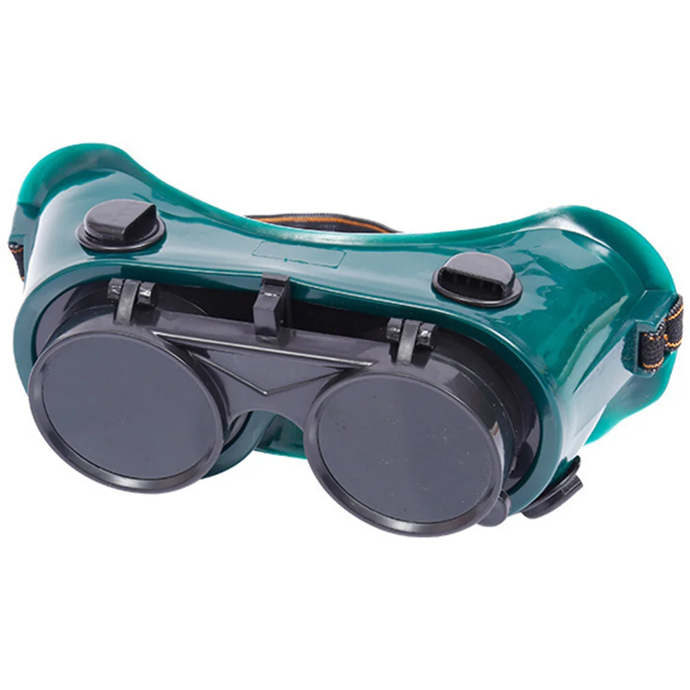 

1 Pair Welding Glasses Tinted Lens Safety Goggles Welding Protective Glasses