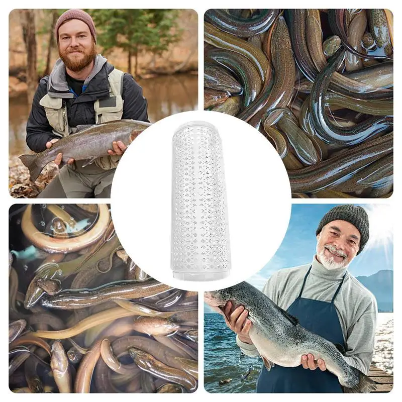 Черная рыболовная клетка сеть ловушка для угрей ловушки прочный контейнер